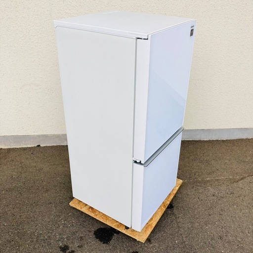 SHARP シャープ　ノンフロン冷凍冷蔵庫　SJ-GD14C-W 2017年製　137L 左開き　動作確認済み