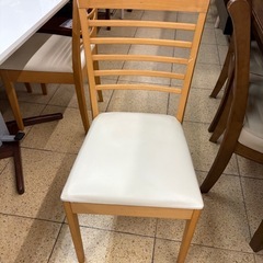 【リユースマン倉敷】シギヤマ家具 昇降テーブル イス5点セット ダイニングテーブルの画像