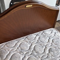 美品 SIMMONS  シモンズシングル ベッドセット の画像