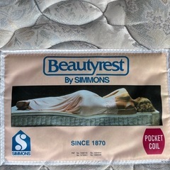 美品 SIMMONS  シモンズシングル ベッドセット の画像