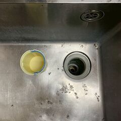 ステンレス製 1槽シンク 水栓付 W750×D600×H1000 厨房 厨房機器 店舗 店舗用品 中段付 流し台  業務用 A0800YGの画像