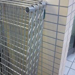 メタルラック　アイリスオーヤマ製　５段　横幅１１０センチの画像