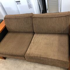 【ジャングルジャングル石津店】 スキャンティーク CANTEAK 2人用ソファー チーク材 無垢材 北欧風 新生活 堺市 西区 堺区 石津の画像