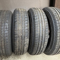 パジェロミニタイヤホイール4本セット！バリ山！195/80/R15の画像