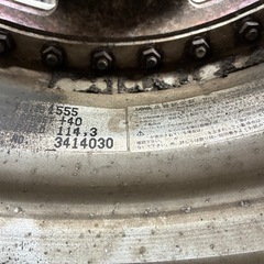 パジェロミニタイヤホイール4本セット！バリ山！195/80/R15の画像