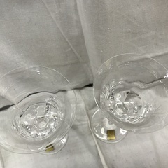 ⭐︎ドリーム2号館⭐︎⭐️ジモティー割引⭐️カガミクリスタル ペアワイングラス 葡萄の画像