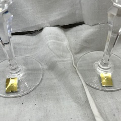 ⭐︎ドリーム2号館⭐︎⭐️ジモティー割引⭐️カガミクリスタル ペアワイングラス 葡萄の画像