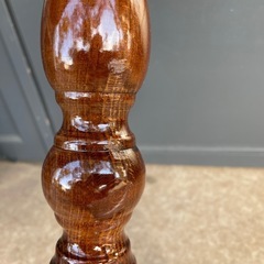 B7121【イタリア】 象嵌 サイドテーブル 丸テーブルの画像