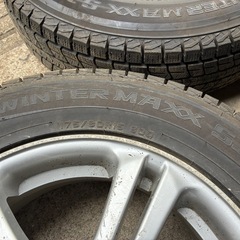 パジェロミニタイヤホイール4本セット！スタッドレスタイヤ！175/80/R15の画像