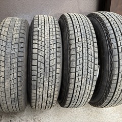 パジェロミニタイヤホイール4本セット！スタッドレスタイヤ！175/80/R15の画像