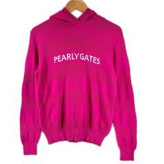 美品 PEARLY GATES パーリーゲイツ ブランドロゴ 秋...