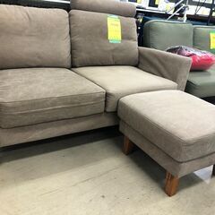 【ジャングルジャングル石津店】 二人用ソファー ベージュ 新生活 堺市 西区 堺区 石津の画像