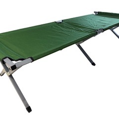 キャンプ　折りたたみ簡易ベッドの画像
