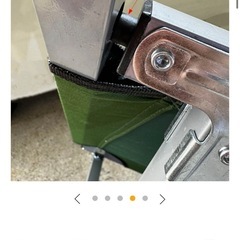 キャンプ　折りたたみ簡易ベッドの画像