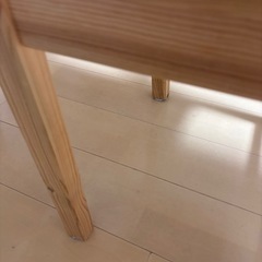 IKEAダイニングテーブル＆椅子2脚の画像