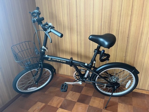 【取引中】
キャプテンスタッグ　折りたたみ自転車