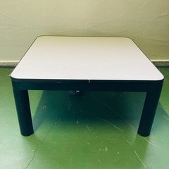 カジュアルこたつ　正方形　KX-751 黒×グレー　天板リバーシブル　動作確認済みの画像