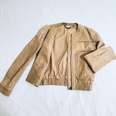 See By Chloe シーバイクロエ レザー　ライダースジャケット 羊革 Sの画像