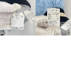 美品 ARCHIVIO アルチビオ ブランドロゴ 秋冬 AW ベスト ポリエステル ライトブルー レディース 38(M)【古着】【中古】の画像