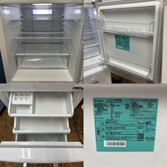 I518 🌈 ジモティー限定価格！ 人気のレトロデザイン♪ e angle 冷蔵庫 (170L) ⭐ 動作確認済 ⭐ クリーニング済の画像