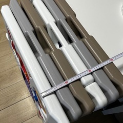 ベビーサークル ミュージカルキッズランドDX グレイッシュ ドア付き(ロック棒なし)の画像