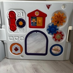 ベビーサークル ミュージカルキッズランドDX グレイッシュ ドア付き(ロック棒なし)の画像