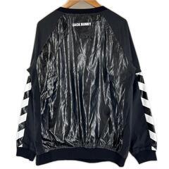 美品 Jack Bunny!! ジャックバニー ブランドロゴ 秋冬 AW ブルゾン ポリエステル ブラック レディース 1(M) スニードジャック【古着】【中古】の画像