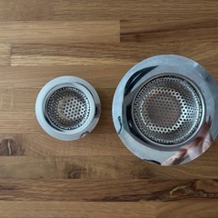 排水口 ゴミ受け ステンレス 2点セットの画像