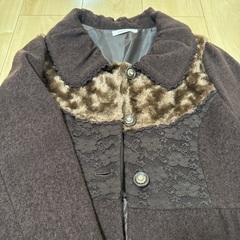 新品　茶色　コートの画像