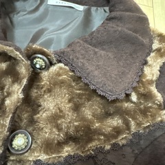 新品　茶色　コートの画像