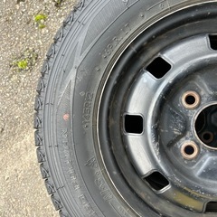 22年製 スタッドレス  145R12 6PR ダンロップ 軽トラ 軽バン 12インチ 145/80R12  の画像