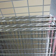 ②　メタルラック　4段　横幅９０センチの画像