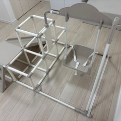 おりたたみわんぱくスライダージム　ブランコ付きDXの画像