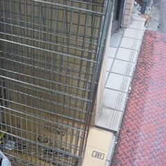 ②　メタルラック　4段　横幅９０センチの画像