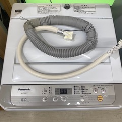 📣良い品が安い‼️✨家電探しは当店へ✨️　【洗濯機5㎏】　Panasonic　2018年製　NA-F50B12　朝霞市リサイクルショップ　ケイラック朝霞田島店　GM449の画像