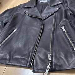 新品　ダブルレザージャケットの画像
