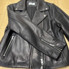 新品　ダブルレザージャケットの画像