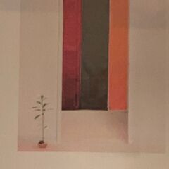 玄関受付の暖簾　の画像