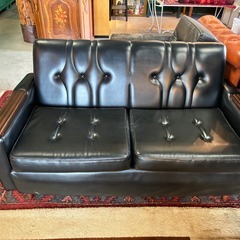 アンティーク/二人掛けソファ/ロビーチェア/応接チェア/インテリアの画像