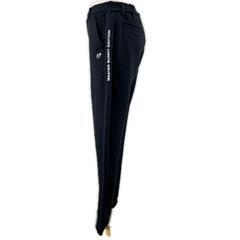 美品 MASTER BUNNY EDITION マスターバニーエディション ブランドロゴ 秋冬 AW パンツ ポリエステル/コットン ブラック レディース 1(M) ゴルフウェア【古着】【中古】の画像