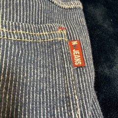 ヒッコリー調カーゴパンツ【120】の画像