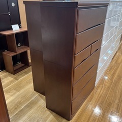 【トレファク神戸南店】ハイチェスト6段です【取りに来られる方限定】の画像