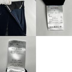 美品 MASTER BUNNY EDITION マスターバニーエディション ベルベットストレッチスカート ブランドロゴ オールシーズン スカート コットン/レーヨン ネイビー レディース 0(S) ゴルフウェア【古着】【中古】の画像