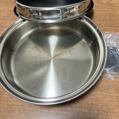 (決まりました)アムウェイ大フライパン　未使用品 の画像