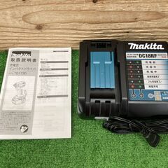 【SIW】≪美品≫ makita マキタ TD173DRGX 青 18V充電式インパクトドライバ バッテリー２個、充電器付き【中古動作品】の画像