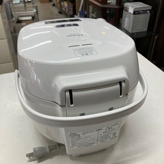 I2511-117 Haier マイコンジャー炊飯器 JJ-M56B 2023年製 通電確認済み 5.5合炊き 中古の画像