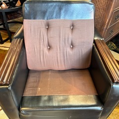 アンティーク/シングルソファ/ロビーチェア/応接チェア/インテリアの画像