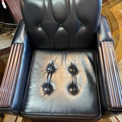 アンティーク/シングルソファ/ロビーチェア/応接チェア/インテリアの画像