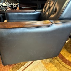 アンティーク/シングルソファ/ロビーチェア/応接チェア/インテリアの画像