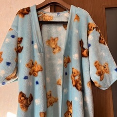 暖かい着る毛布の画像